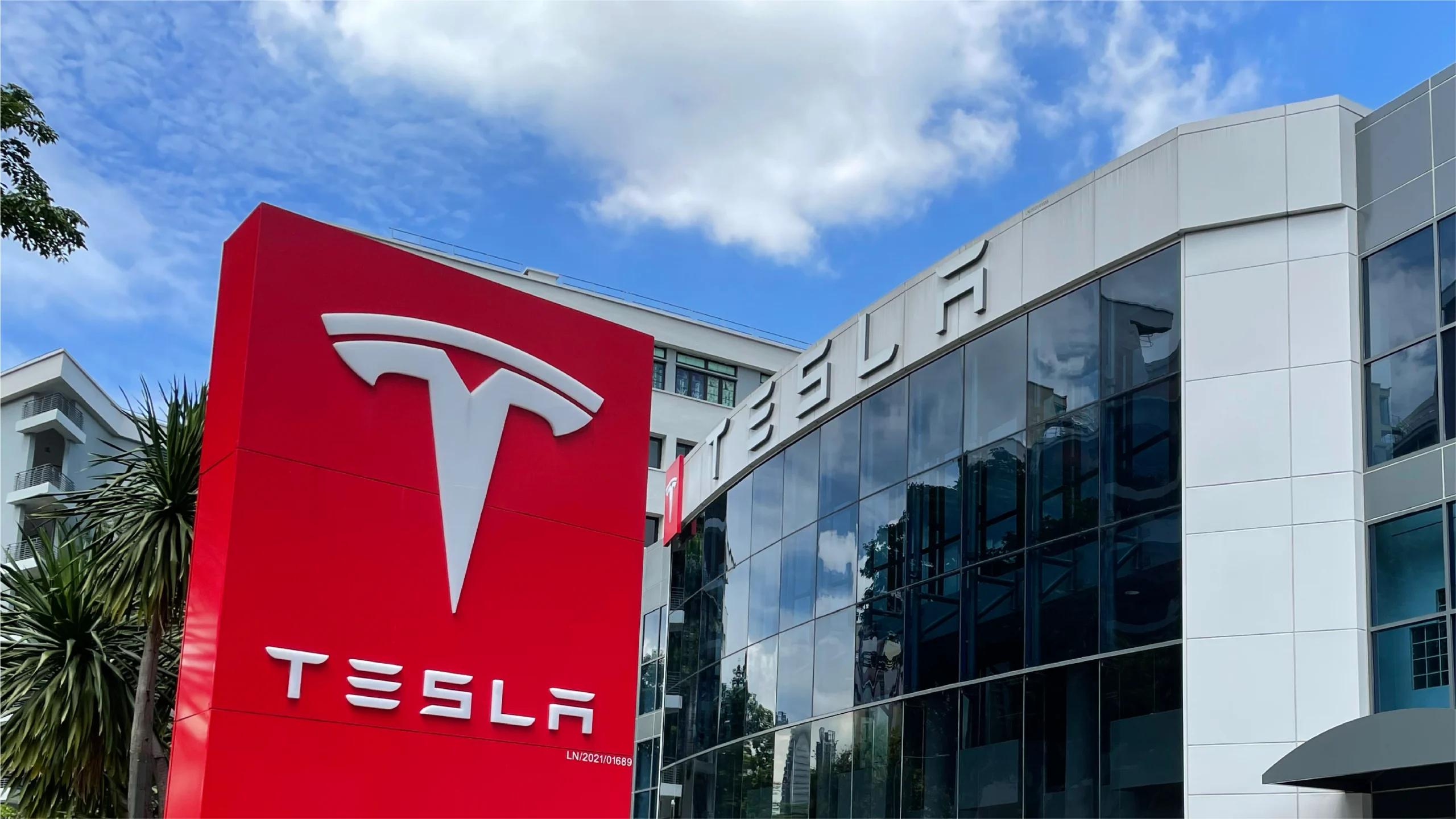 Tesla Sales, Service and Delivery Center in Toa Payoh, Singapore